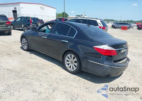 2009 Hyundai Genesis 3.8 z USA, uszkodzony, nr VIN KMHGC46EX9U048719